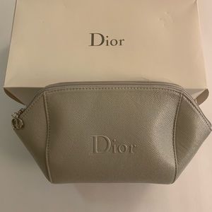 Dior makeup pouch